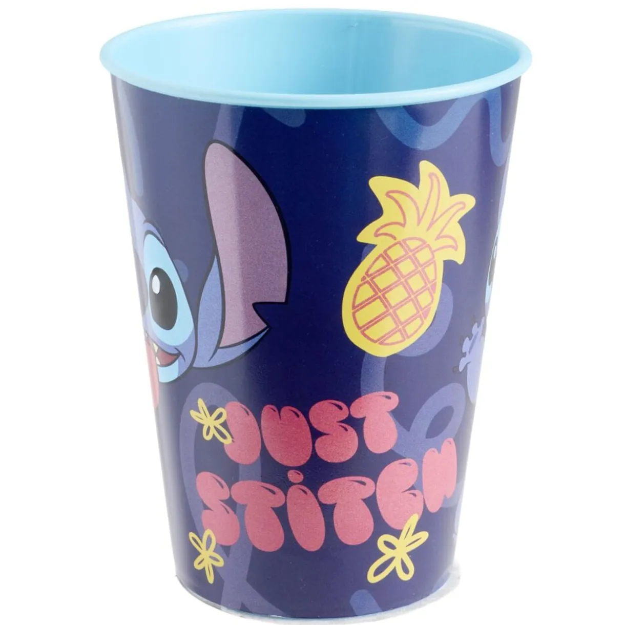 Gobelet plastique Stitch bleu 26cl < Gifi Discount