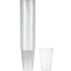Gobelet plastique transparent 33cl x50 < Gifi Hot
