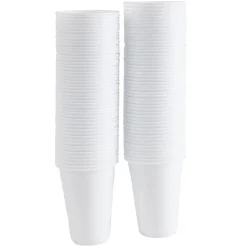 Gobelet plastique x100 blanc 200ml < Gifi Clearance