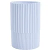 Gobelet salle de bain résine stries Ø7xH10cm (3 modèles)