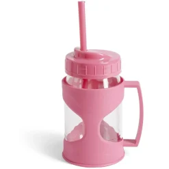 Gourde avec paille