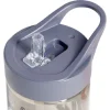 Gourde de camping pieuvre pour enfant plastique gris 43cl