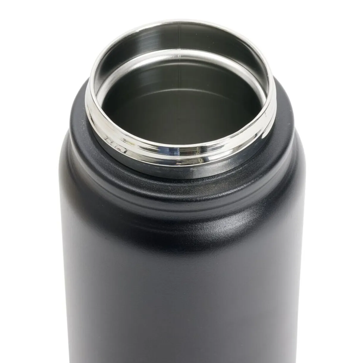 Gourde en inox 830ml noire Ø7,8xH28,5cm < Gifi Online