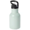 Gourde isotherme inox 350ml bouchon paille plastique Ø7xH16,5cm (2 modèles) < Gifi