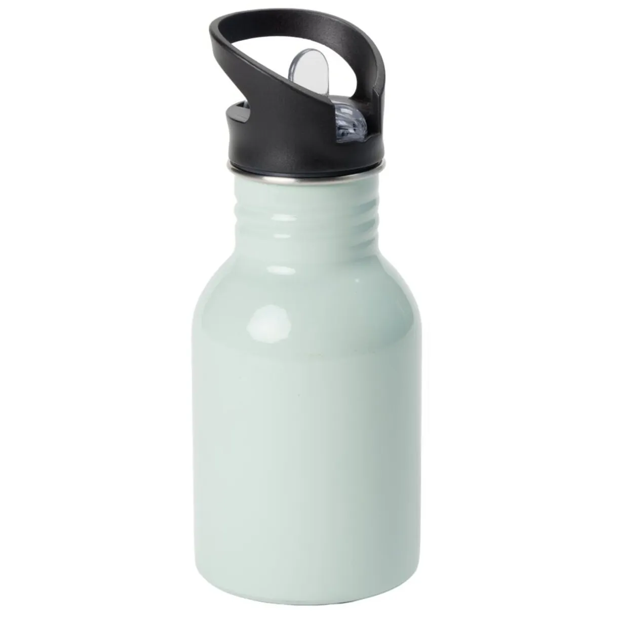 Gourde isotherme inox 350ml bouchon paille plastique Ø7xH16,5cm (2 modèles) < Gifi