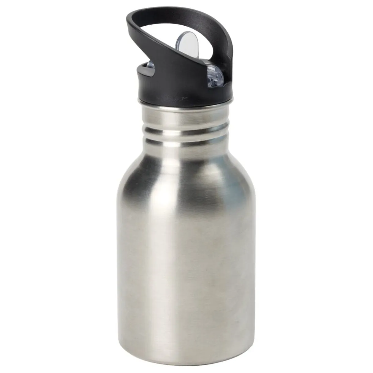 Gourde isotherme inox 350ml bouchon paille plastique Ø7xH16,5cm (2 modèles) < Gifi