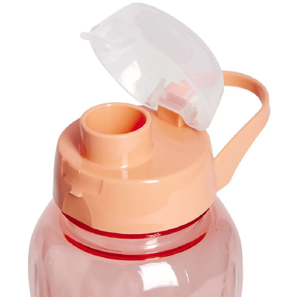 Gourde plastique rose ou vert Ø8xH25cm < Gifi