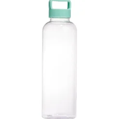 Gourde plastique transparent 400ml - Ø5,8xH20cm