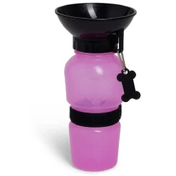 Gourde pour animaux avec gamelle intégrée 50cl
