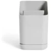 Égoutoir à couverts et ustensiles plastique gris - 11x11xH17cm < Gifi Hot