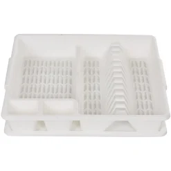 Égouttoir avec plateau blanc < Gifi Clearance
