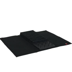 Égouttoir avec tapis pliable noir 11 rangées 12 picots < Gifi New
