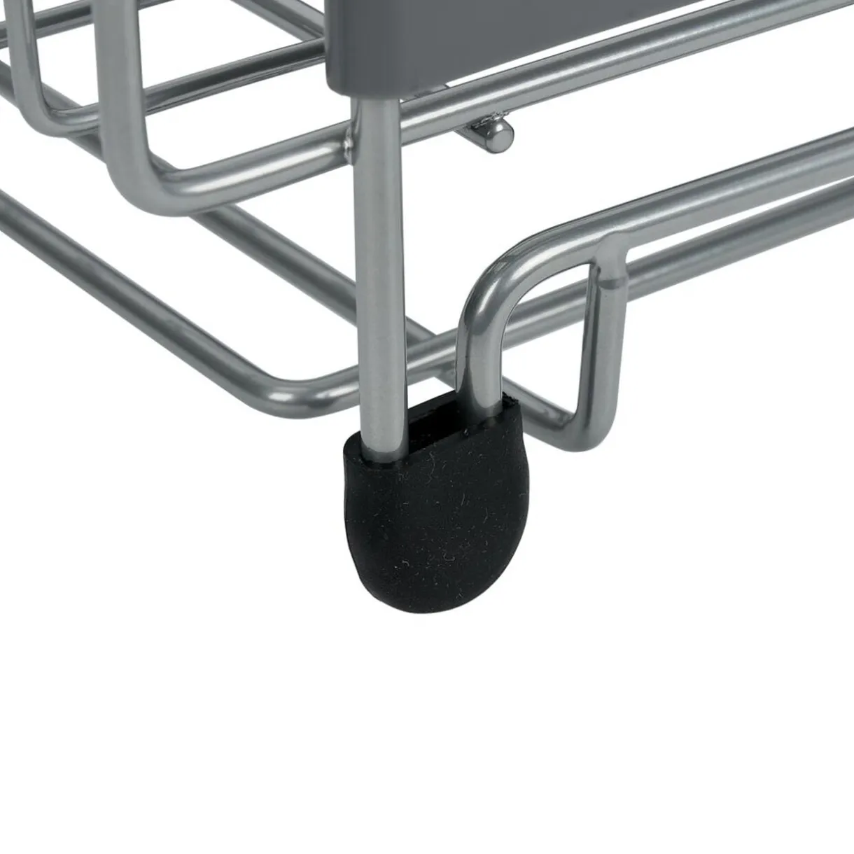 Égouttoir extensible en métal et plastique gris 41,5x30xH23,5cm < Gifi Hot