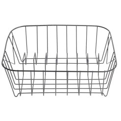 Égouttoir à vaisselle en métal noir 31,5x28,5xH10,5cm < Gifi Discount