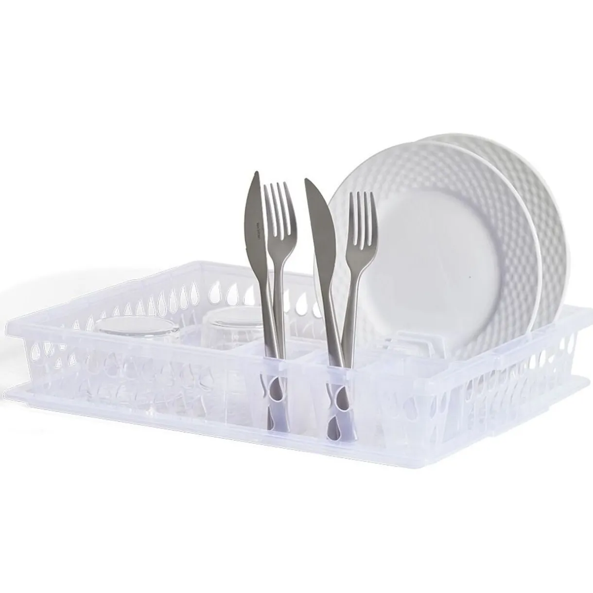 Égouttoir à vaisselle en plastique transparent < Gifi Hot