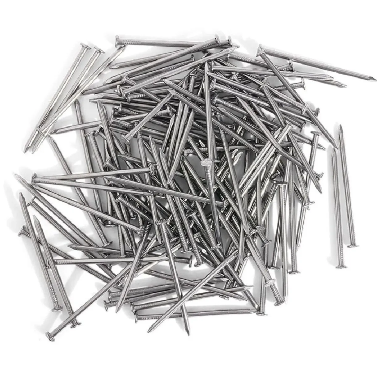 50g pointes tête homme acier brut - 1,8x40 mm < Gifi
