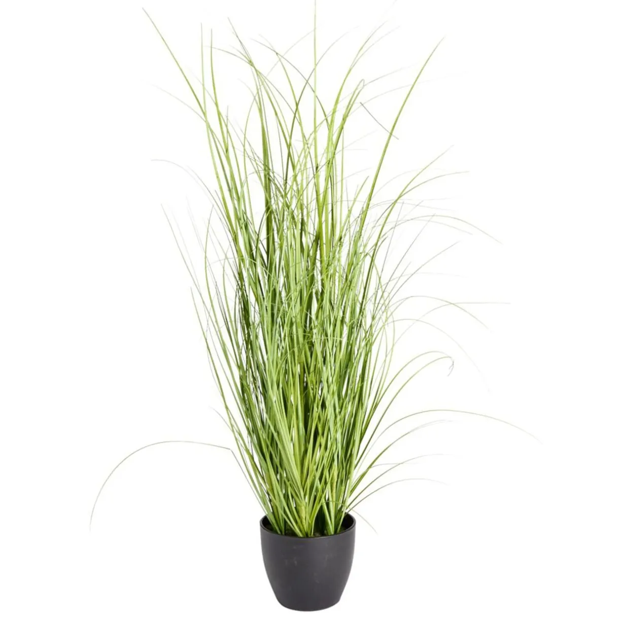 Graminé artificiel en pot noir H91cm < Gifi Online