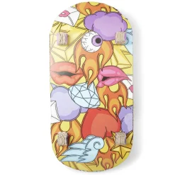 Grattoir forme skate pour chat 56x20 cm