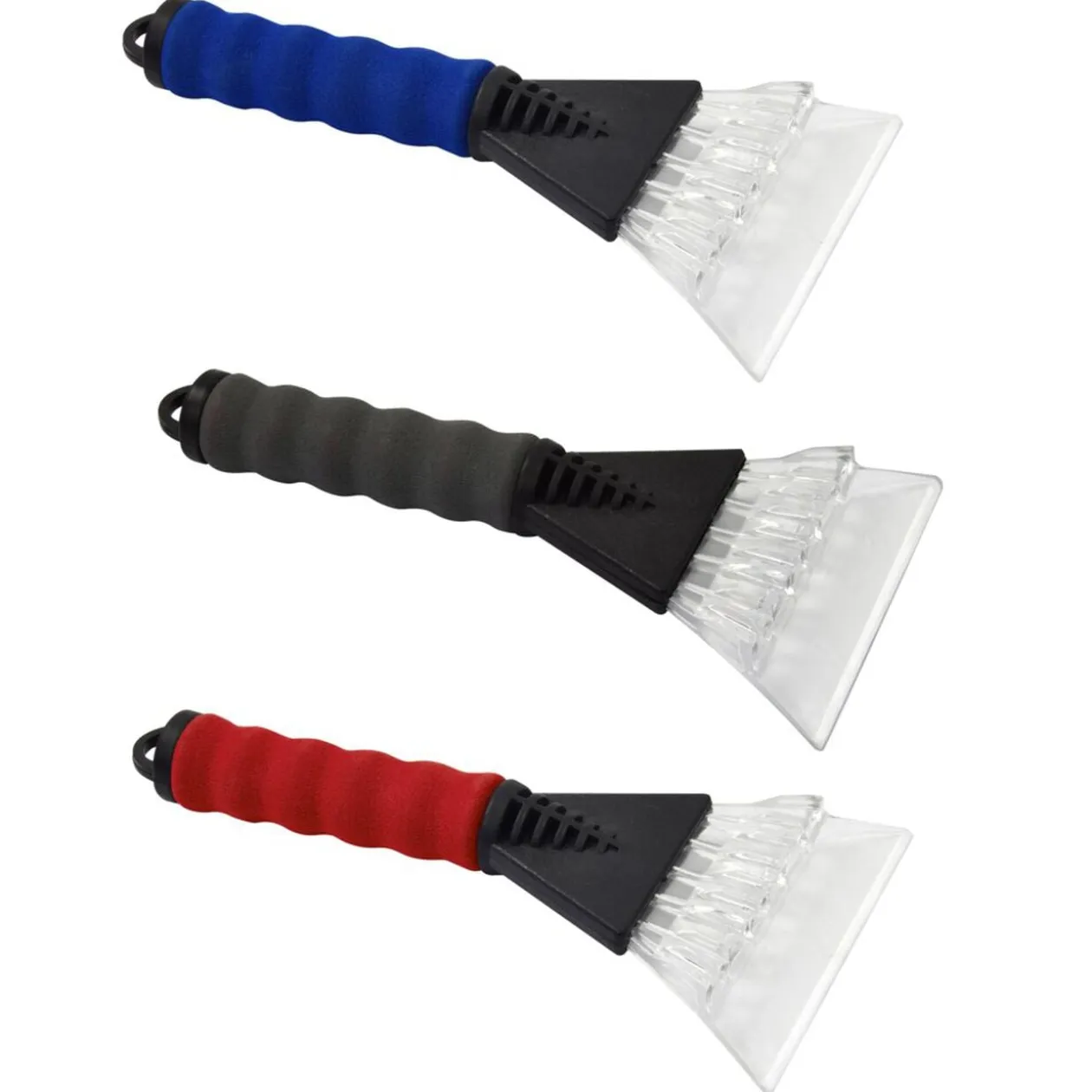 Grattoir givre raclette à glace manche grip L26cm (3 modèles)