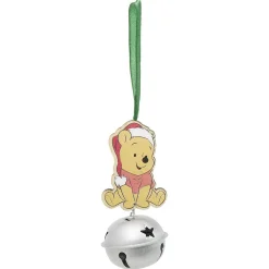 Grelot Disney Winnie L'ourson à suspendre bois Ø6xH11cm < Gifi