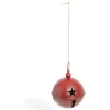 Grelot lumineux à suspendre rouge Ø21cm