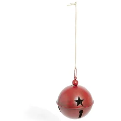 Grelot lumineux à suspendre rouge Ø21cm