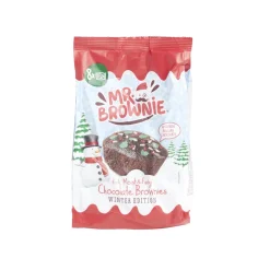 Gâteau brownie chocolat belge Noël sachet individuel 200gr