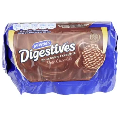 Gâteaux sablés au chocolat Mc Vities Digestives 24 biscuits 200gr