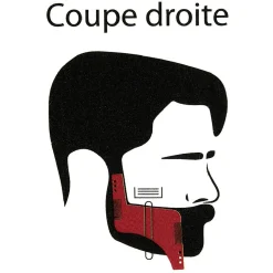 Guide et peigne 2 en 1 pour entretenir la barbe