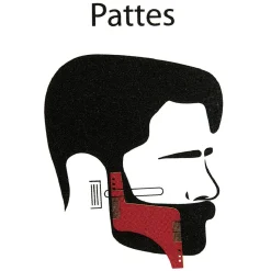 Guide et peigne 2 en 1 pour entretenir la barbe