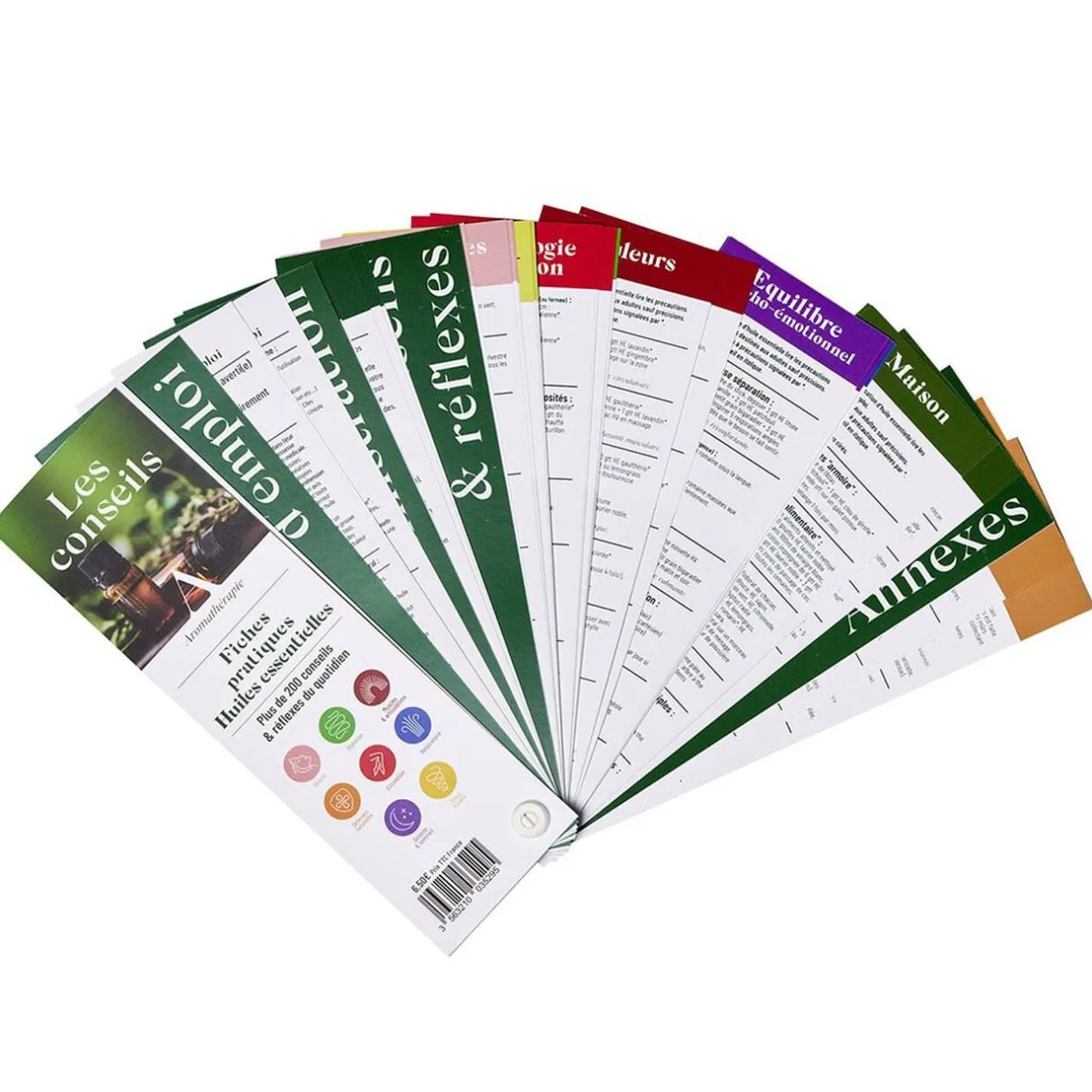 Guide nuancier huiles essentielles Mességué 44 fiches pratiques < Gifi