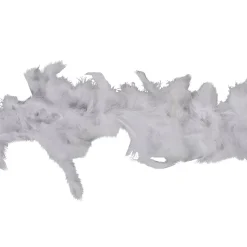 Guirlande boa plume boa blanc