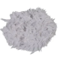 Guirlande boa plume boa blanc