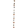 Guirlande coeurs pommes de pin beige rouge L. 1,9 m < Gifi Clearance