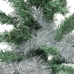 Guirlande de Noël argentée 2 m