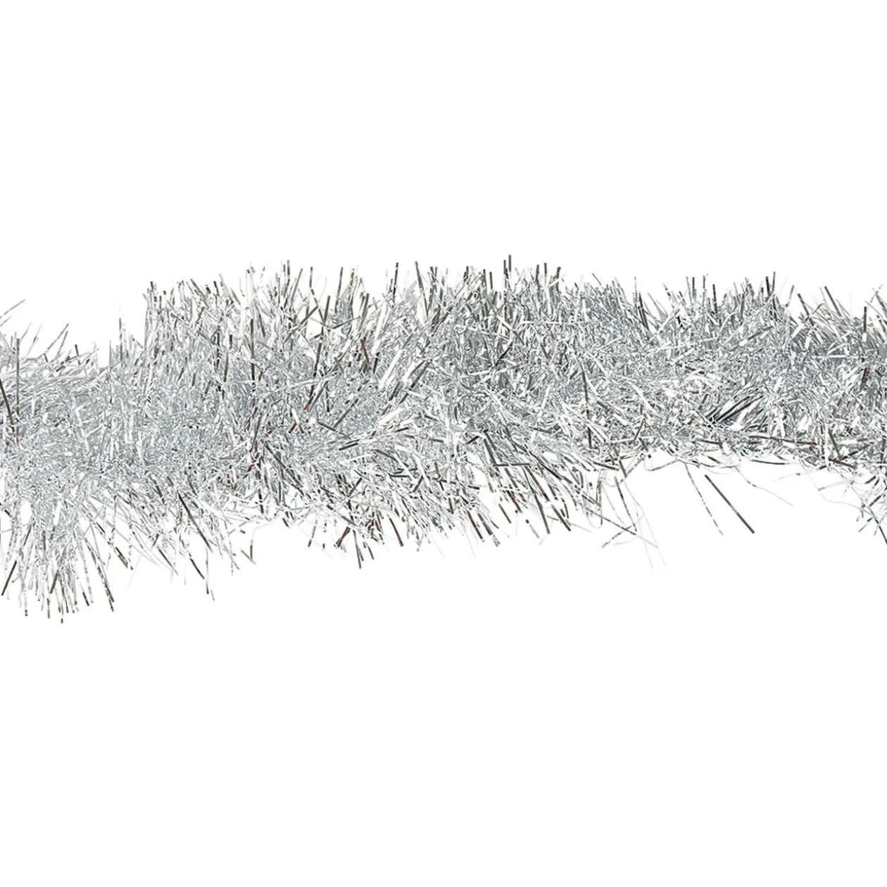 Guirlande de Noël argentée 2 m