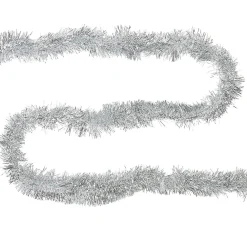 Guirlande de Noël argentée 2 m