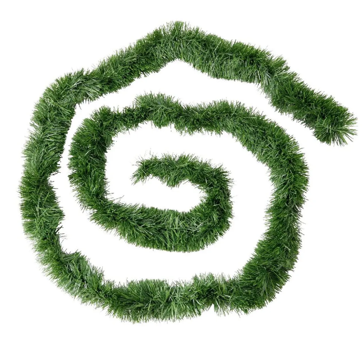 Guirlande de Noël artificielle verte épaisse Ø8xL270cm