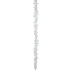 Guirlande de Noël à brins blanc scintillant L 3 m