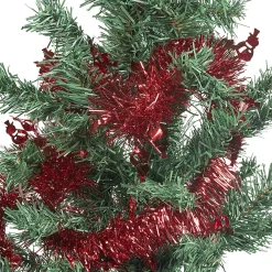 Guirlande de Noël à brins rouge scintillant L 3 m < Gifi Hot