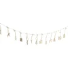 Guirlande de Noël en bois fantaisie blanc 1,8m < Gifi