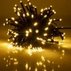 Guirlande de Noël lumineuse 50LED blanc chaud L375cm
