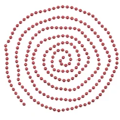 Guirlande de Noël perle rouge 2,7 m < Gifi Sale