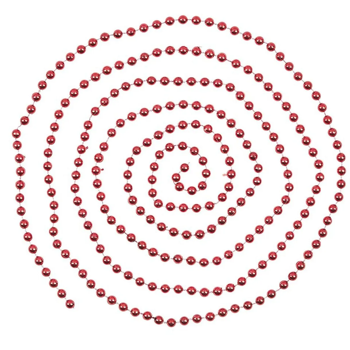 Guirlande de Noël perle rouge 2,7 m < Gifi Sale