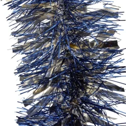 Guirlande de Noël scintillante 2 brins bleu doré L180cm < Gifi Discount