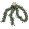 Guirlande de Noël scintillante vert et doré Ø10xL200cm