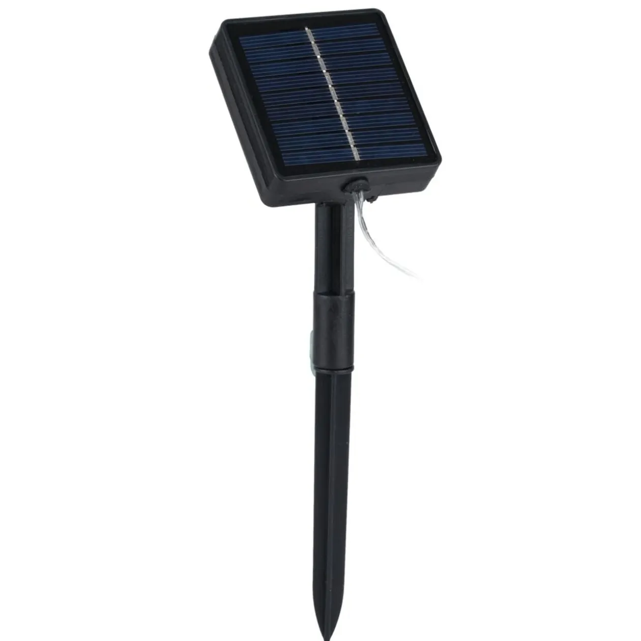 Guirlande de Noël solaire lumineuse 120LED blanc chaud L1290cm