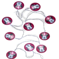 Guirlande Disney Mickey 10LED blanc froid 1,35m