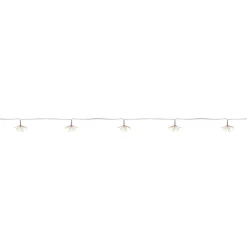 Guirlande extérieure solaire 144 microLED forme feu d'artifice 4,20m