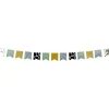 Guirlande fanion papier thème sauvage 2,5m